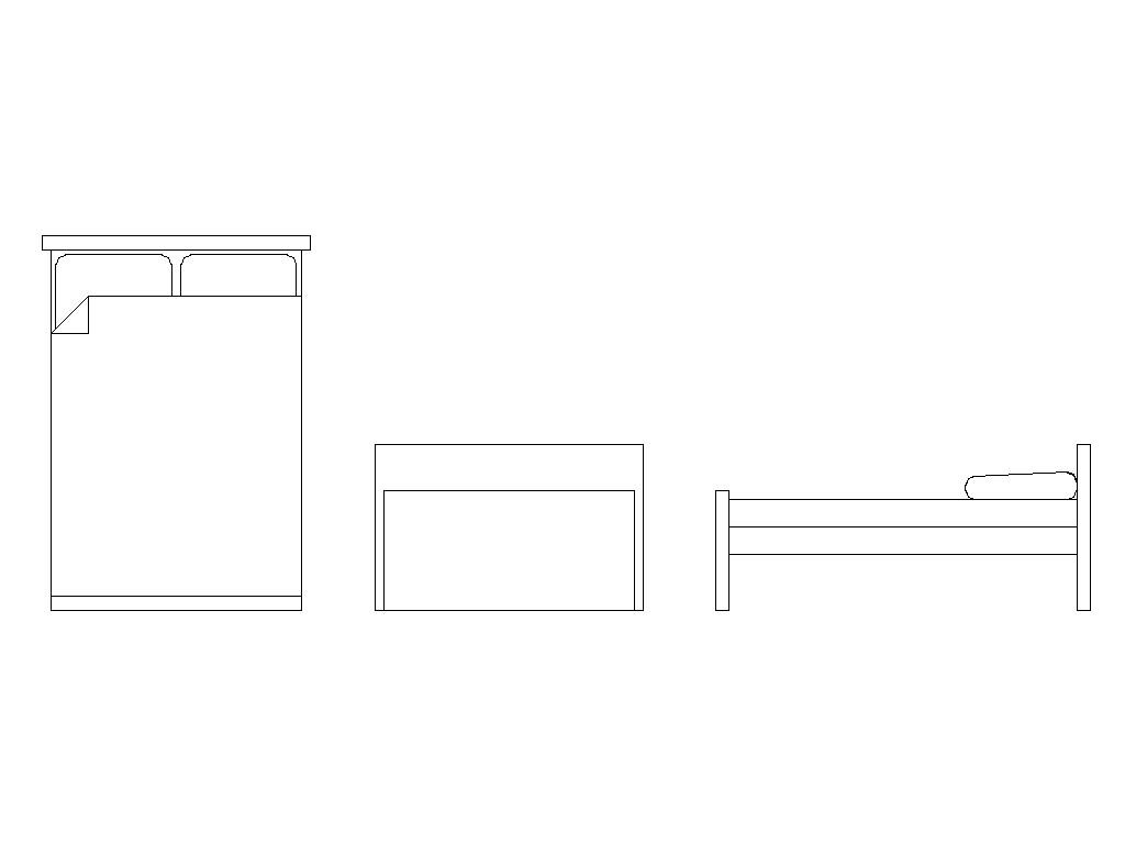 Double Bed 54 x 75 inch