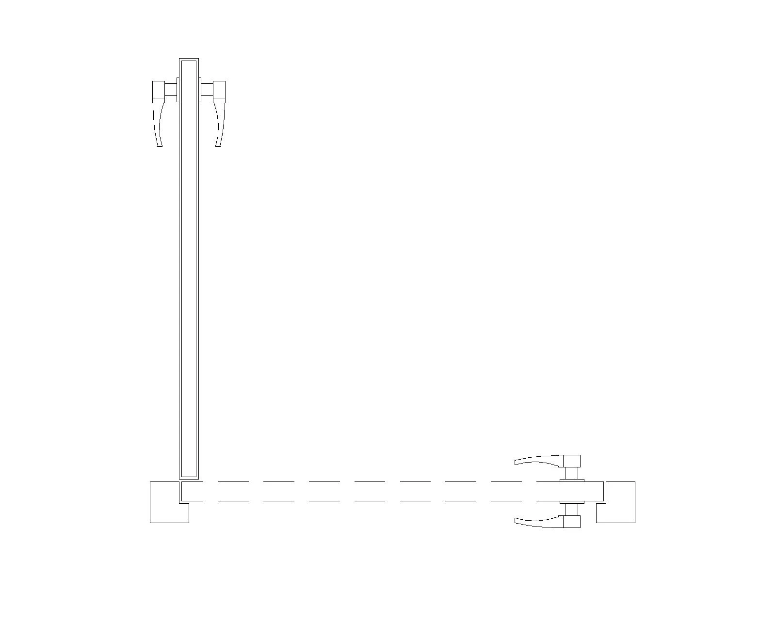 Door plan dynamic block